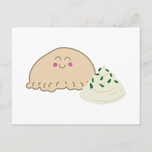 Carte Postale Pierogi polonais (Devant)