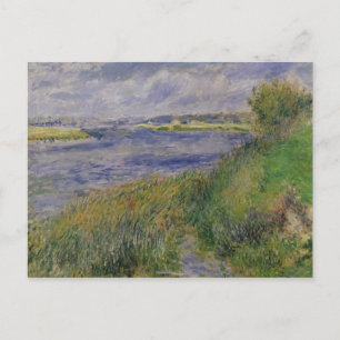 Carte Postale Pierre A Renoir   Bancs de la Seine, Champrosay