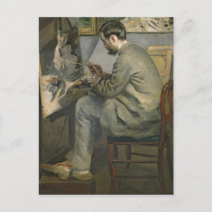 Carte Postale Pierre A Renoir   Frédéric Bazille à son Easel