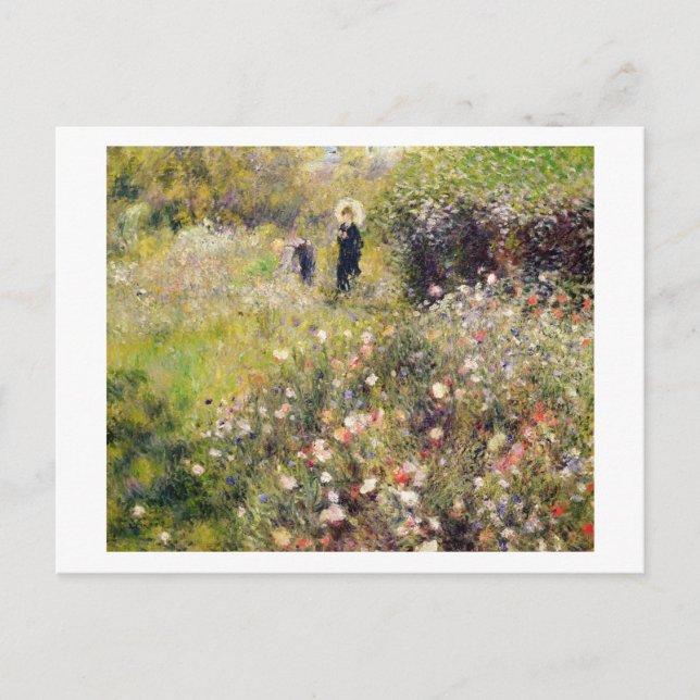 Carte Postale Pierre A Renoir | Paysage d'été (Devant)