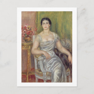 Carte Postale Pierre A Renoir Portrait de A. Valliere-Merzbach