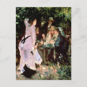 Carte Postale Pierre A Renoir Sous les arbres, de la Galette