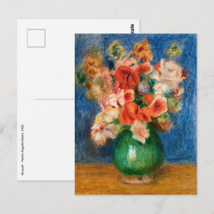 Carte Postale Pierre-Auguste Renoir - Bouquet