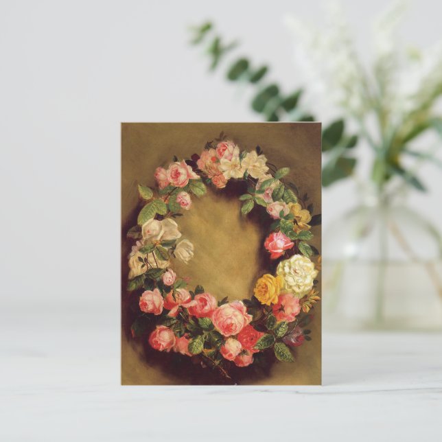 Carte Postale Pierre-Auguste Renoir - Couronne des Roses (Debout devant)