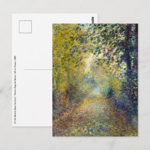 Carte Postale Pierre-Auguste Renoir - Dans les bois