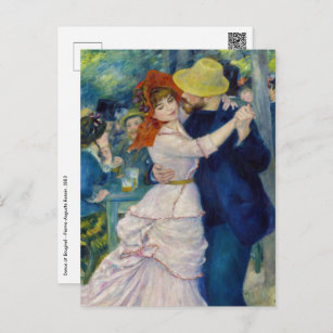 Carte Postale Pierre-Auguste Renoir - Danse à Bougival