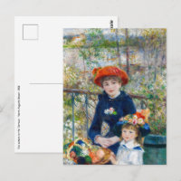 Pierre-Auguste Renoir - Deux sœurs sur la terrasse