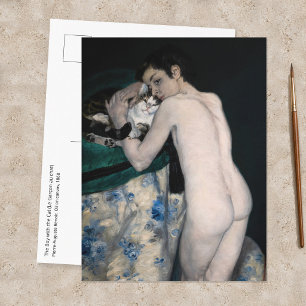 Carte Postale Pierre-Auguste Renoir - Garçon au chat