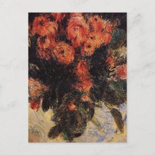 Carte Postale Pierre Auguste Renoir Roses Vintages