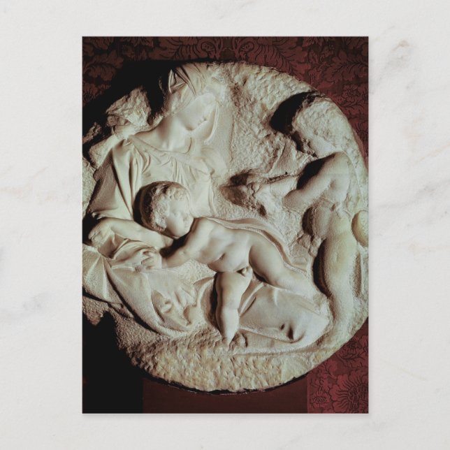 Carte Postale Pierre circulaire Tondo Taddei (Devant)