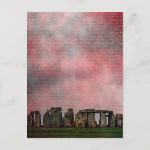 Carte Postale Pierre Henge Texturé