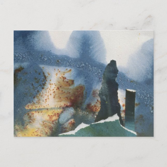 Carte Postale Pierres debout (Devant)