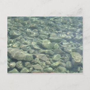 Carte Postale Pierres sous-marines