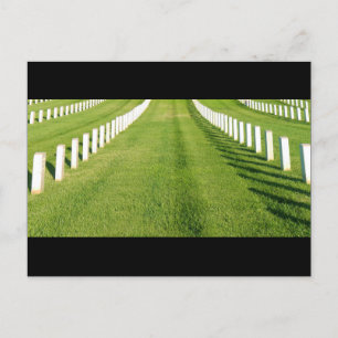 Carte Postale Pierres tombales de cimetière