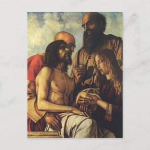 Carte Postale Pieta de Giovanni Bellini, Art Renaissance