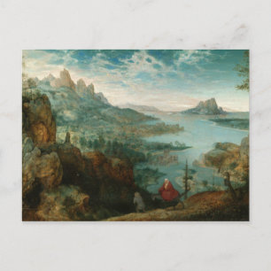 Carte Postale Pieter Bruegel - Paysage avec vol en Egypte