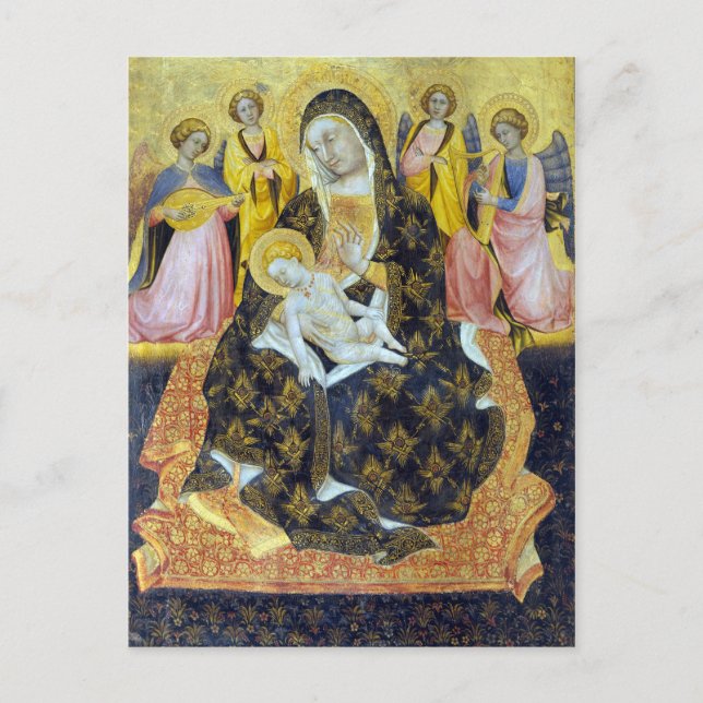 Carte Postale Pietro di Domenico da Montepulciano Madonna (Devant)