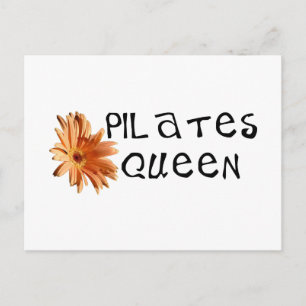 Carte Postale Pilates queen design unique!