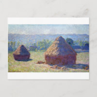 Pile de blé (fin de l'été), Monet