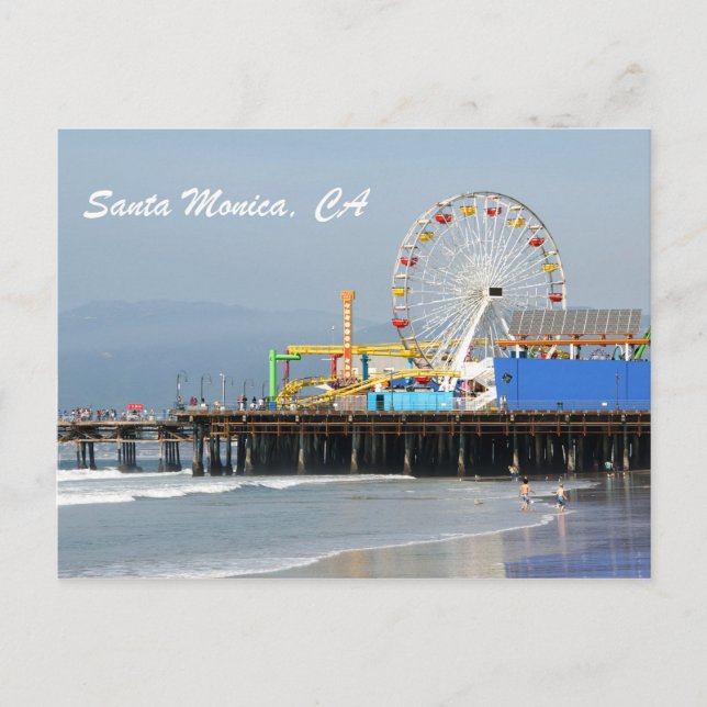 Carte Postale Pilier de Santa Monica (Devant)