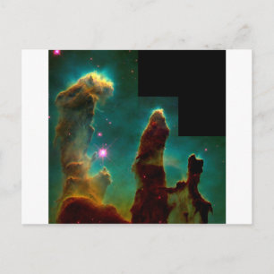 Carte Postale Piliers de création - Hubble Space Telescope Image