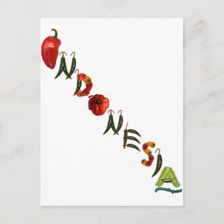 Carte Postale Piments d'Indonésie