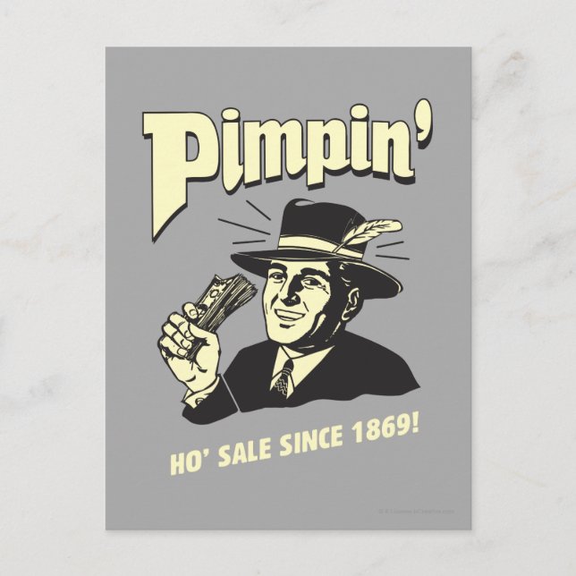 Carte Postale Pimpin' : Ho Sale (Devant)