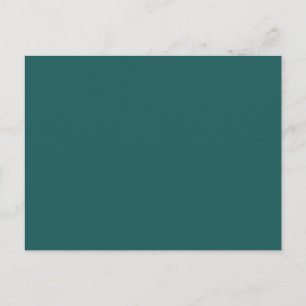 Carte Postale Pine Green Forêt Solid Tendance Couleur Arrière - 