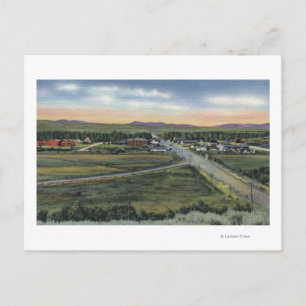 Carte Postale Pinedale, WY - Siège du comté de Sublette Comté