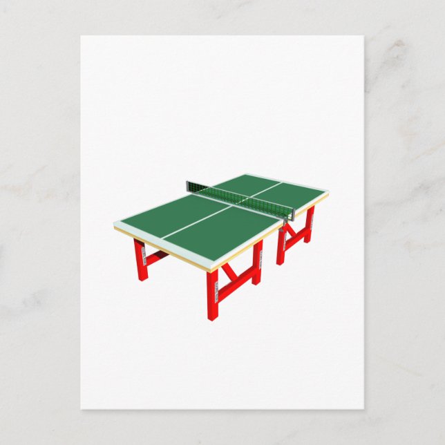 Carte Postale Ping Pong (Devant)