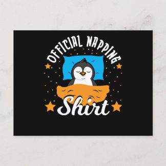 Carte Postale Pingouin de la chemise de nuit officiel