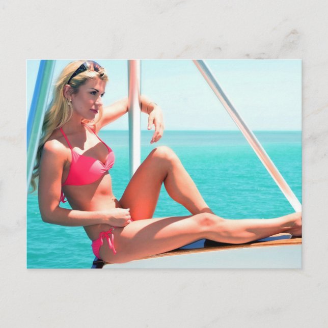 Carte postale Pink Bikini (Devant)