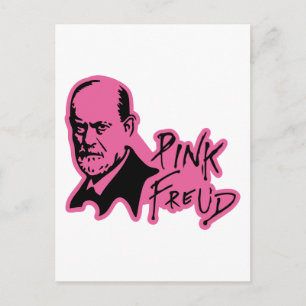 Carte Postale PINK FREUD Psychoanalyse Sound Edition