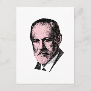 Carte Postale Pink Freud Sigmund Freud