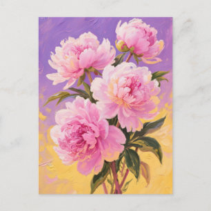 Carte postale Pink Peony