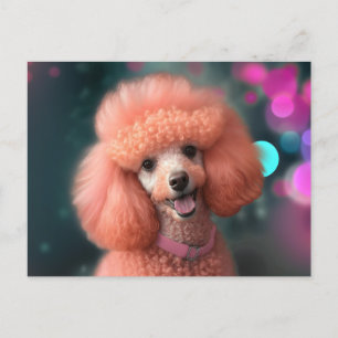 Carte postale Pink Poodé
