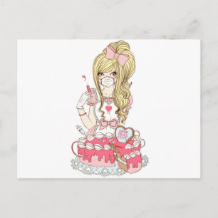 Carte Postale Pinkarol for Drop Dead Cute