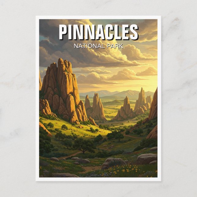 Carte Postale Pinnacles National Park California Travel (Devant)