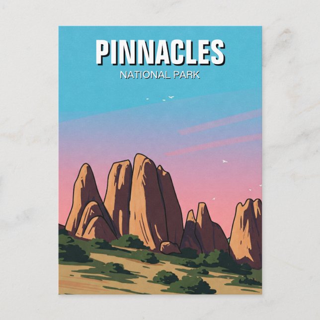 Carte Postale Pinnacles National Park California Travel (Devant)