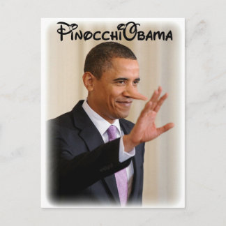 Carte Postale PinocchiObama