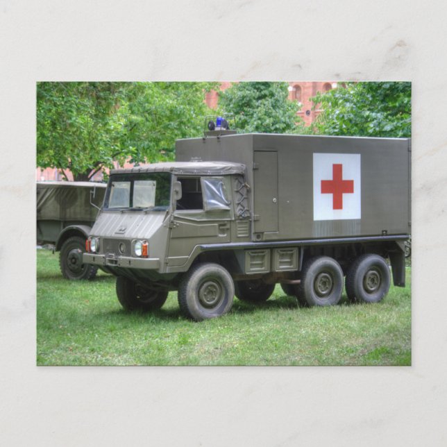 Carte Postale Pinzgauer 712 SAN (Devant)