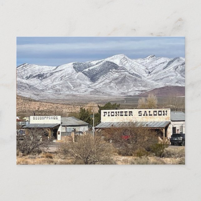 Carte postale Pioneer Saloon (Devant)