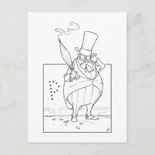 Carte Postale Pip Penguin