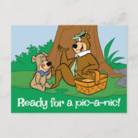 Pique-nique de Yogi l'ours et Boo-Boo