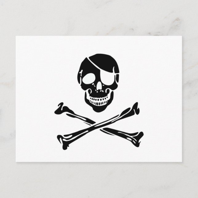 Carte Postale Pirate (Devant)