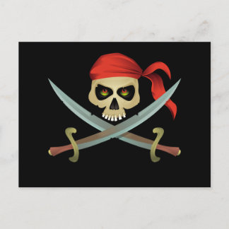 Carte postale pirate