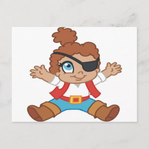 Carte Postale Pirate Boy