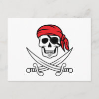 Pirate crâne et os croisés