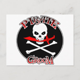 Carte Postale Pirate Groom