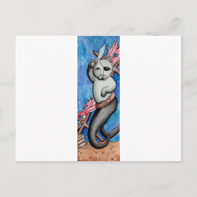 Carte Postale Pirate MerCat (Devant)